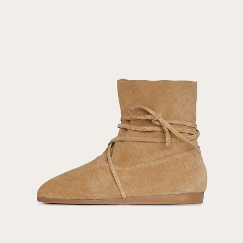 Kri Boots, sand velvet OUTLET